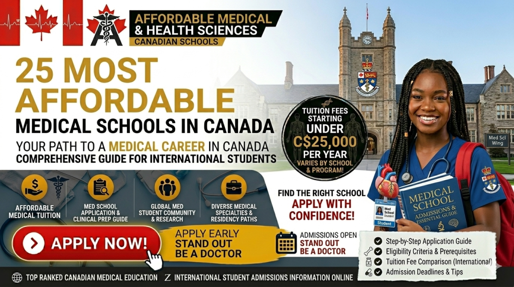 Most Affordable Medical Schools in Canada